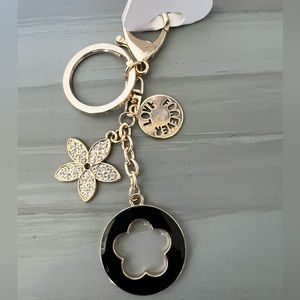 Beautiful Black Purse or Bag Charm *unbranded*